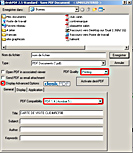 Fenêtre de paramètres deskpdf